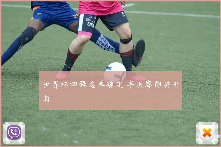 世界杯四强名单确定 半决赛即将开打