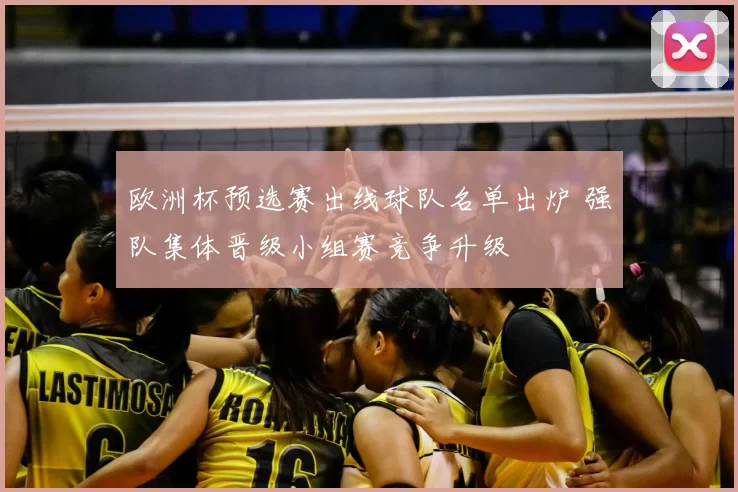 欧洲杯预选赛出线球队名单出炉 强队集体晋级小组赛竞争升级